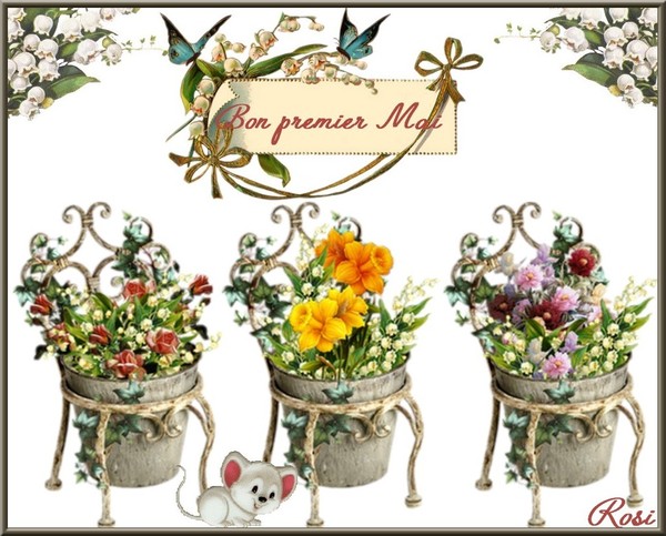 BON PREMIER MAI "STYLE VICTORIEN"