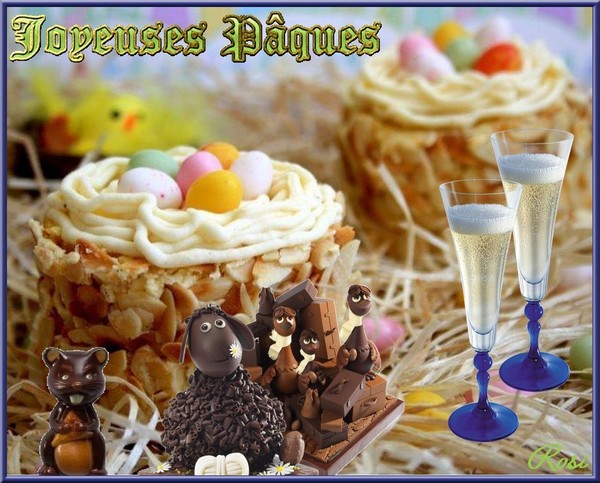 JOYEUSES PÂQUES "Goûter de Pâques"