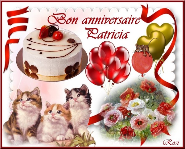 BON ANNIVERSAIRE PATRICIA