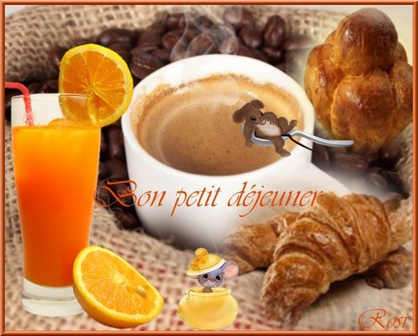 BON PETIT DEJEUNER