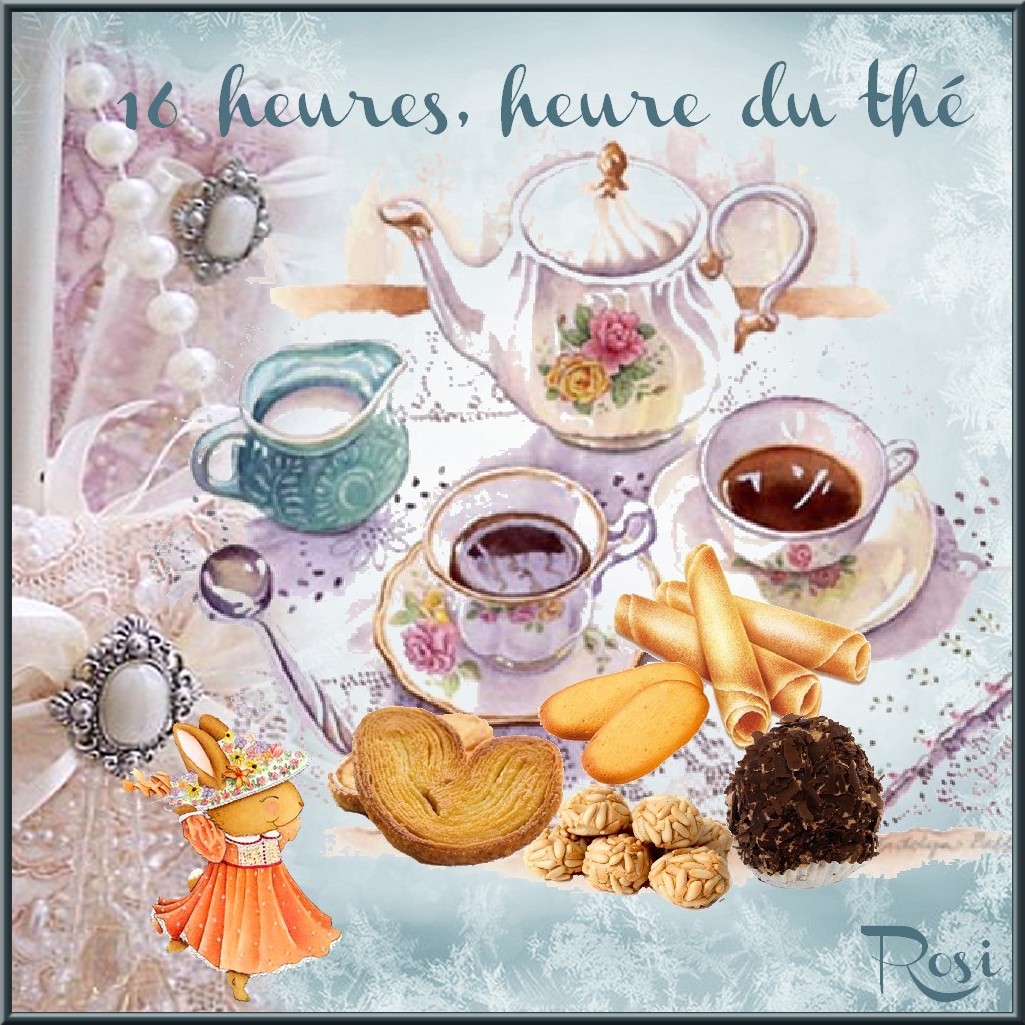 l'heure du thé - Free animated GIF