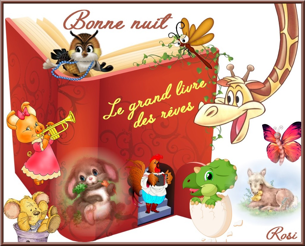 A MES CREATIONS BONNE NUIT