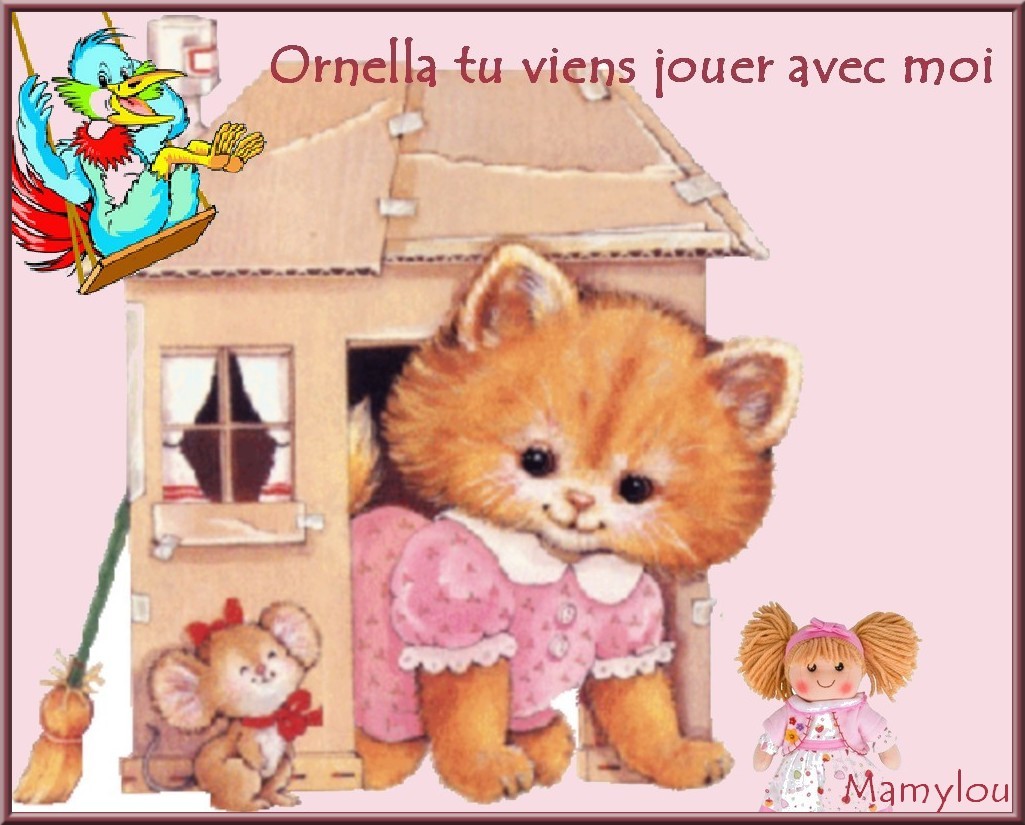 ORNELLA TU VIENS JOUER AVEC MOI