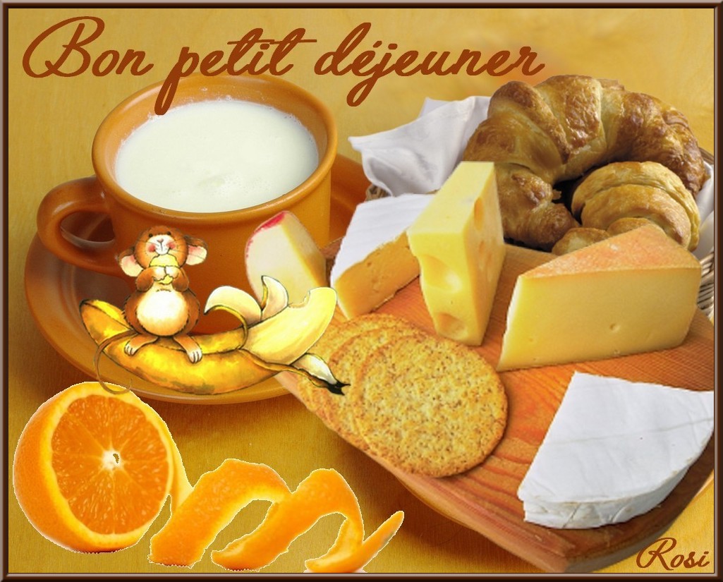 bon petit déjeuner autour de moi