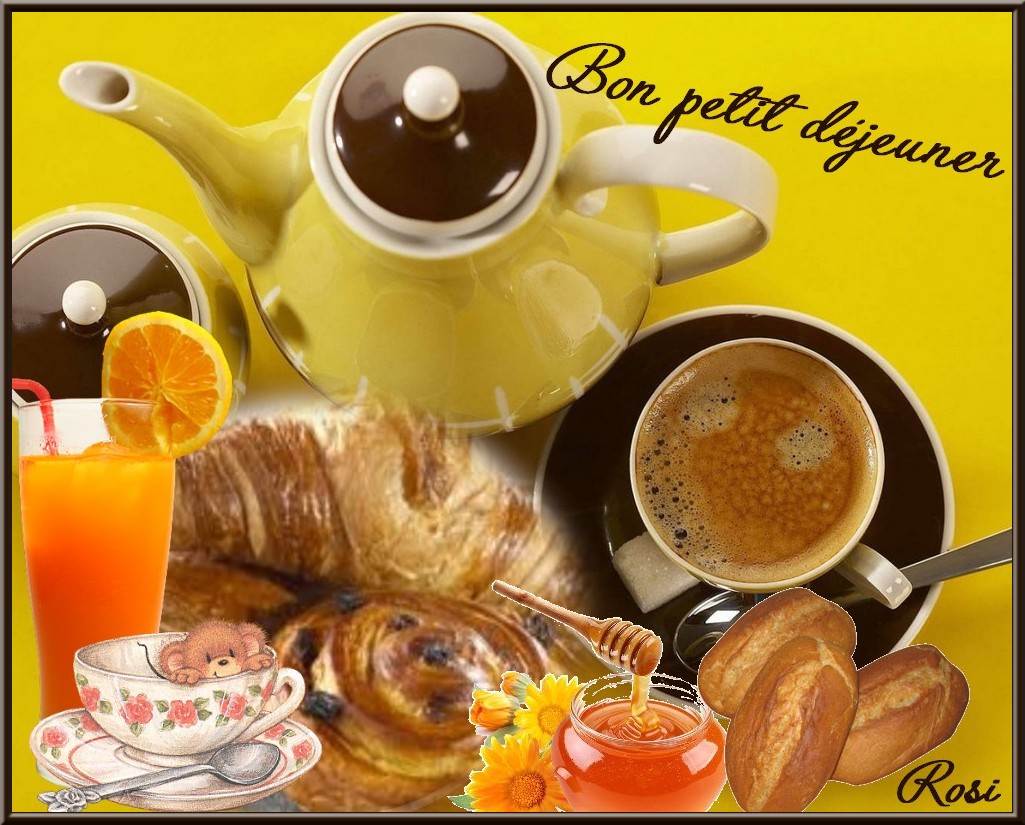 BON PETIT DÉJEUNER