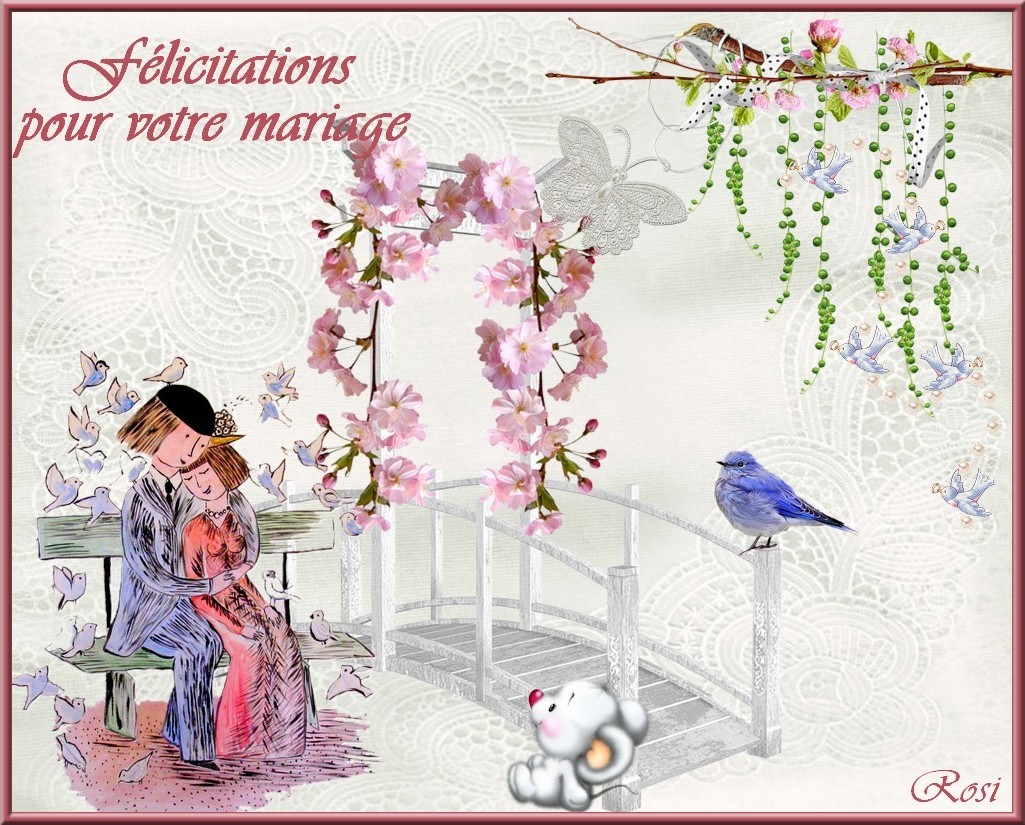 FELICITATIONS POUR VOTRE MARIAGE