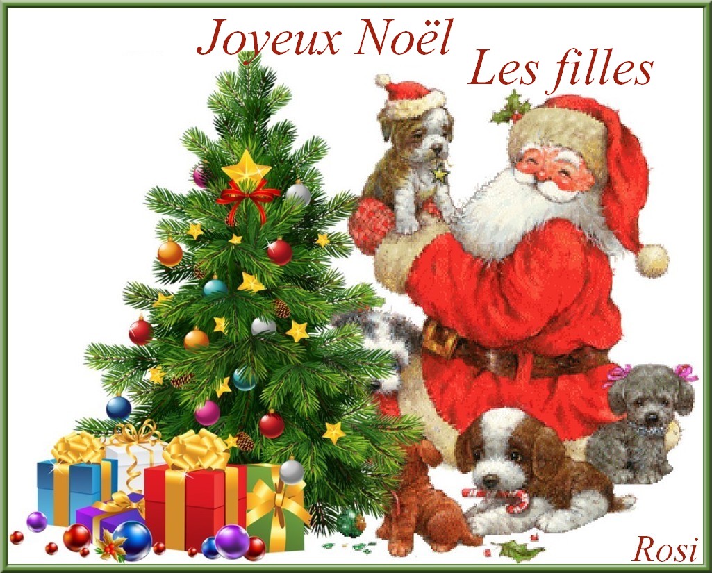 JOYEUX NOËL LES FILLES